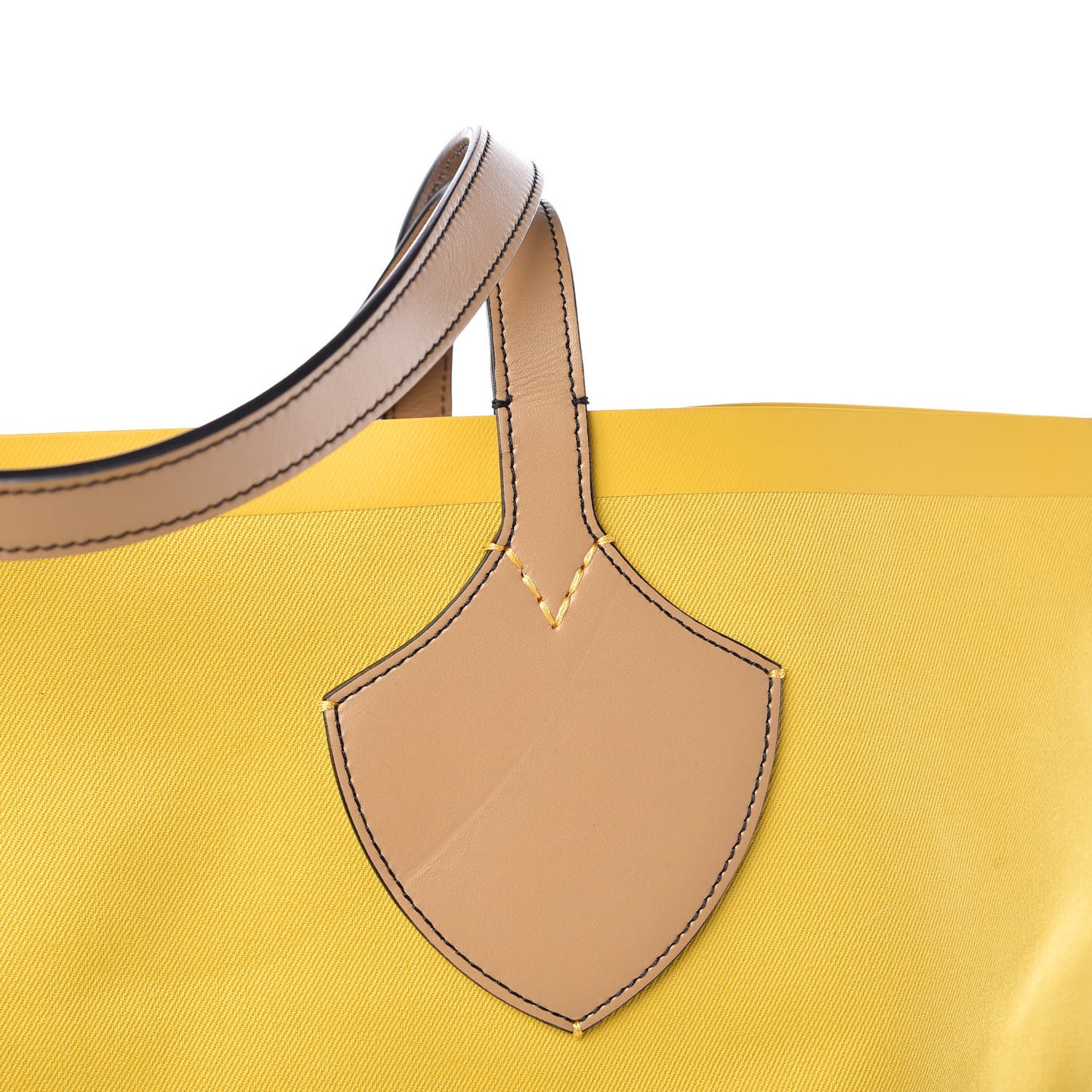 Vintage Check Large The Giant Reversible Tote Antique Yellow Golden Yellow