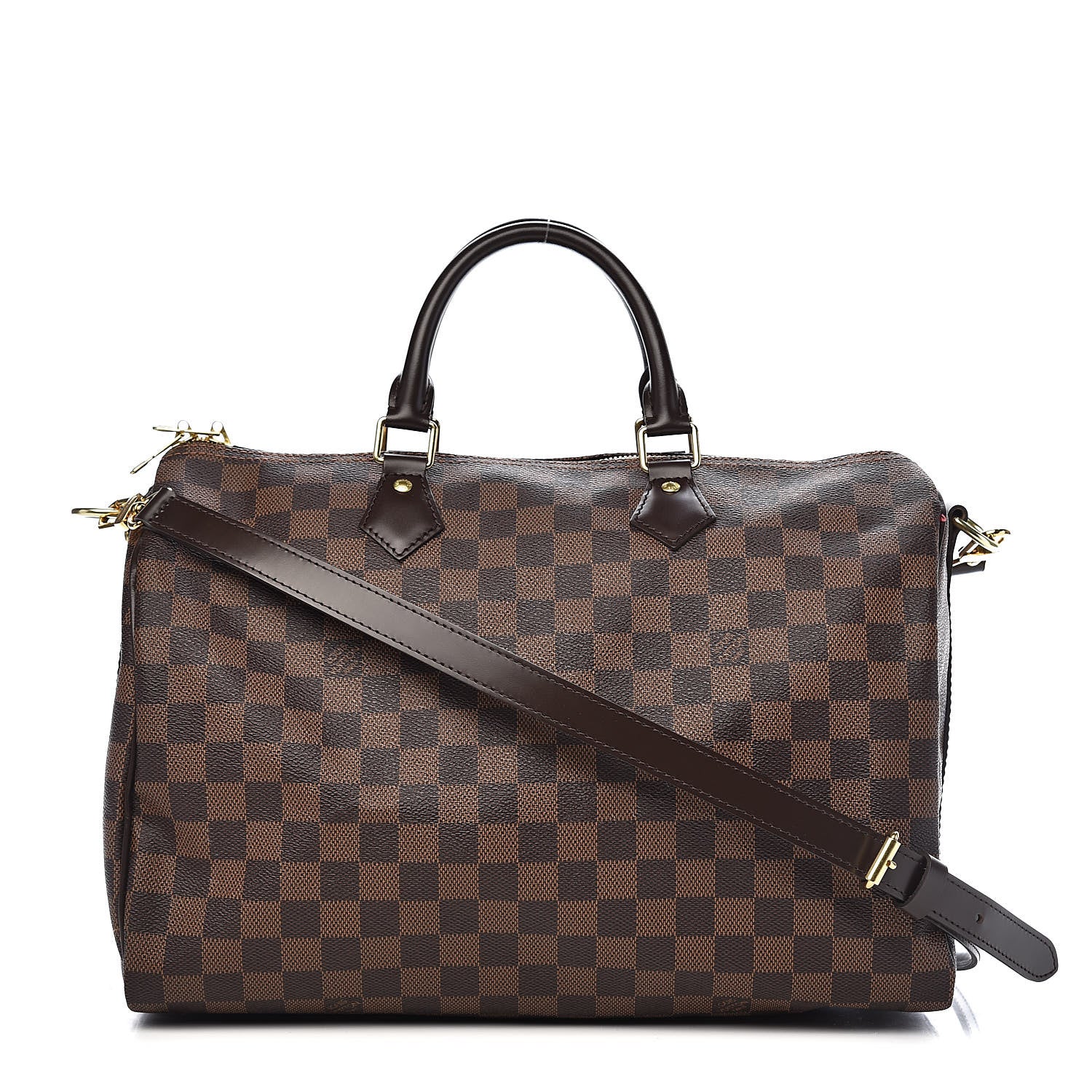 Louis Vuitton Damier Ebene Speedy Bandouliere 35 1 of 12