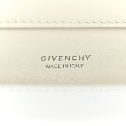 Givenchy Patent Quilted Small 4G Chain Shoulder Bag White 6 of 19
