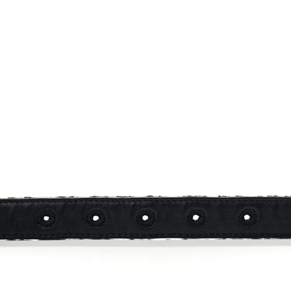 Christian Dior Oblique 30 Montaigne 35mm Belt 90 Blue 3 of 6