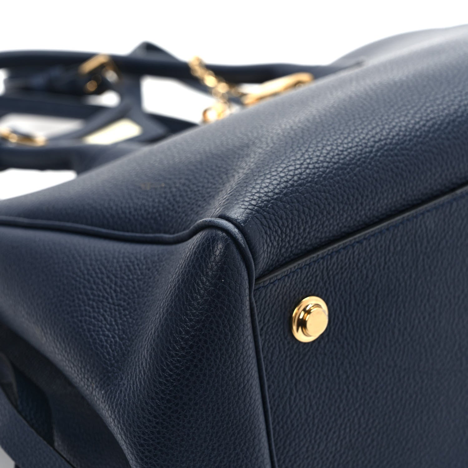 Louis Vuitton Veau Nuage Milla MM Bleu Marine 9 of 10