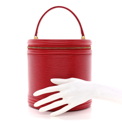 Louis Vuitton Epi Cannes Castillan Red 2 of 13