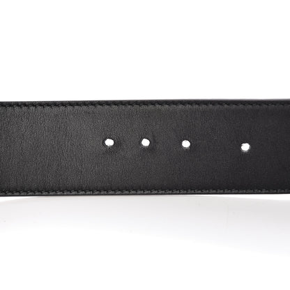 Gucci Calfskin Crystal Double G 40mm Belt 100 40 Black 6 of 10