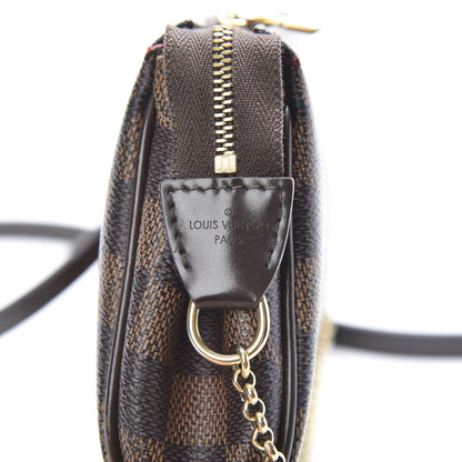 Louis Vuitton Damier Ebene Eva Clutch 6 of 15