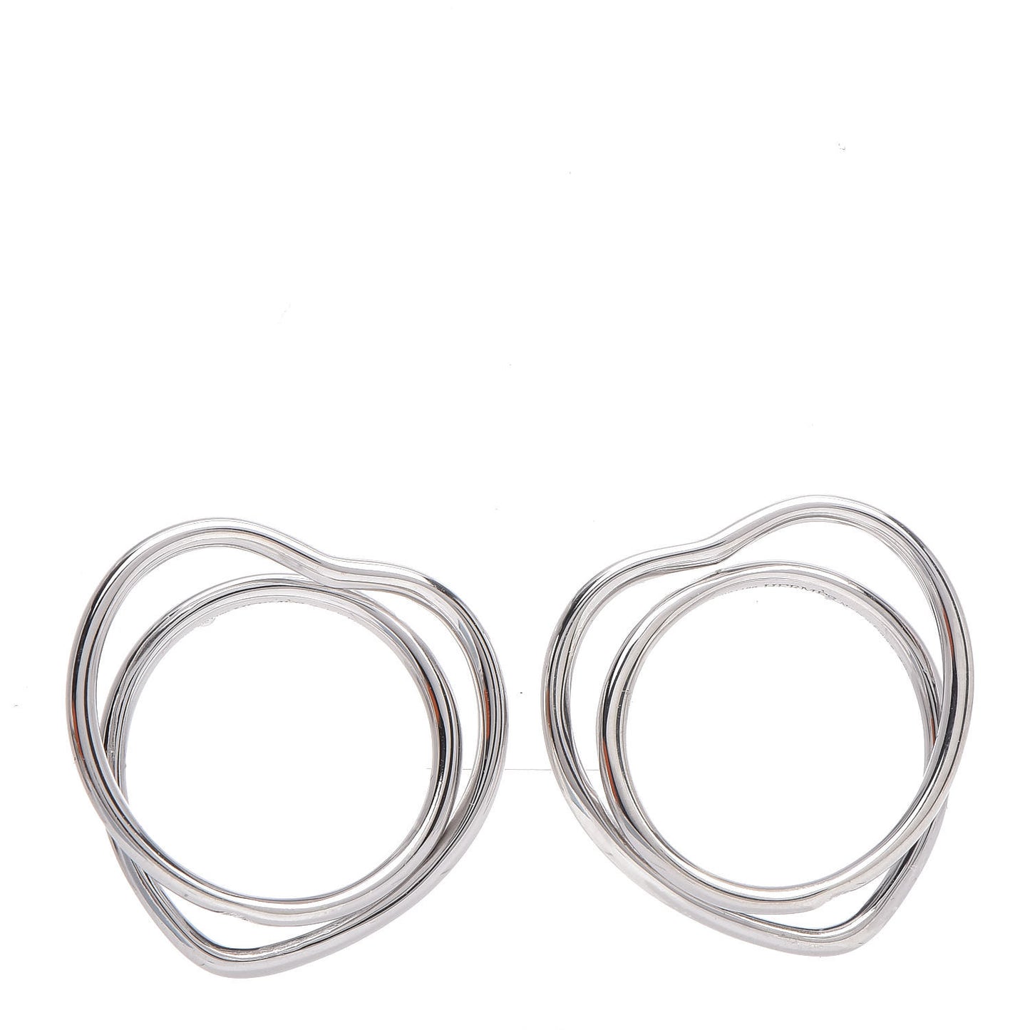 Sterling Silver Vertige Coeur PM Earrings