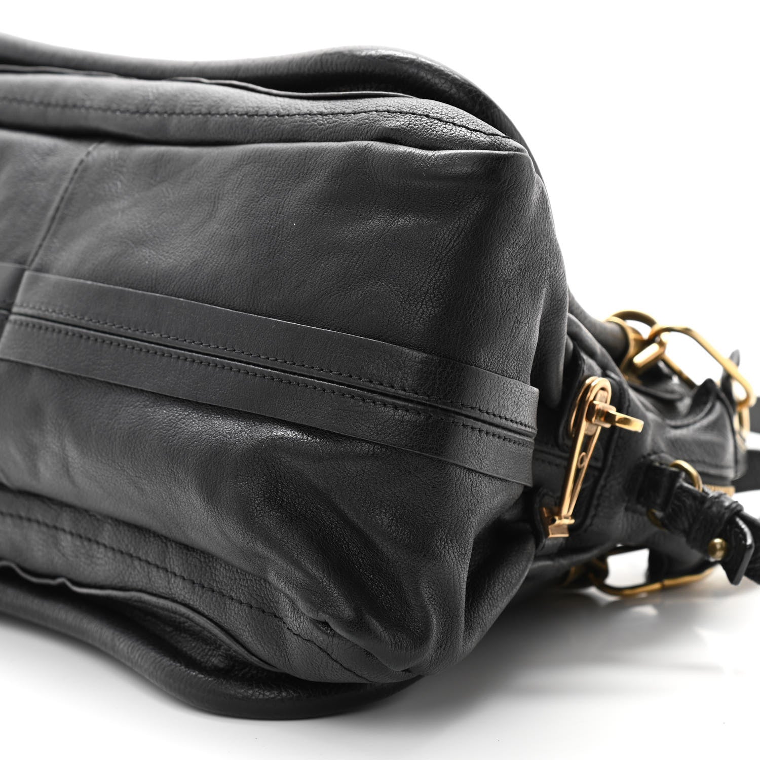 Chloe Calfskin Medium Paraty Black 6 of 12