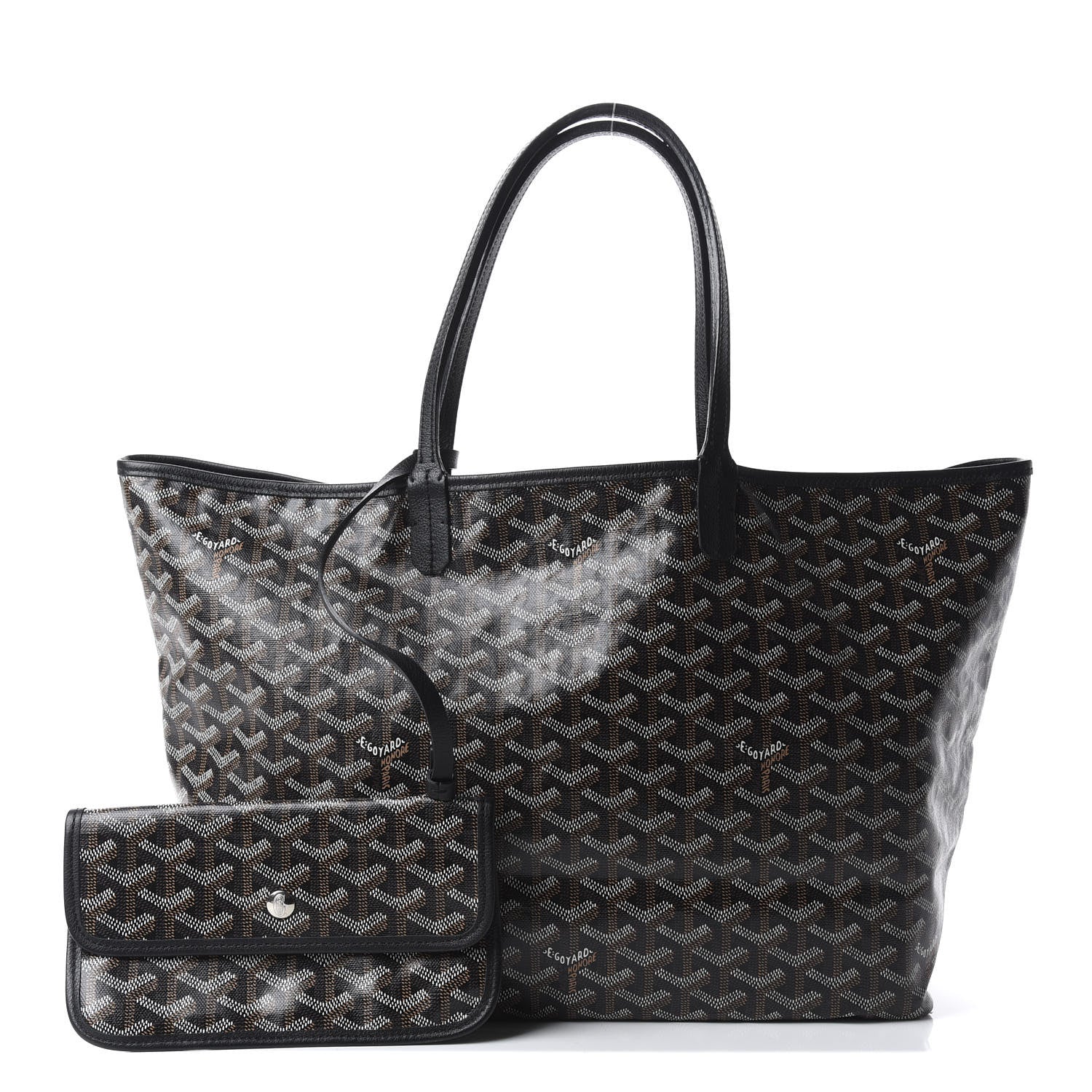 Goyard Goyardine Saint Louis PM Black 1 of 7