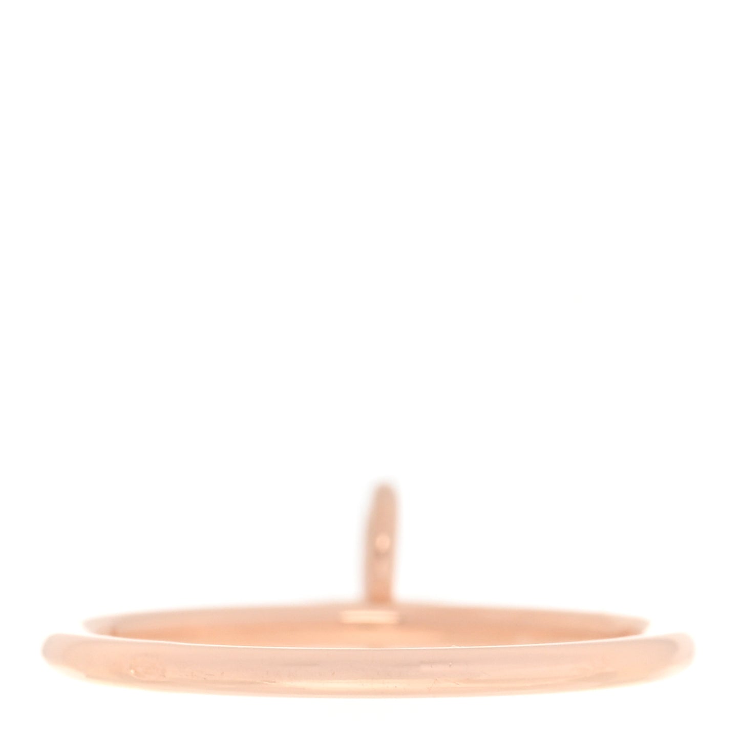 18K Rose Gold Diamond Gambade Ring 54 6.75