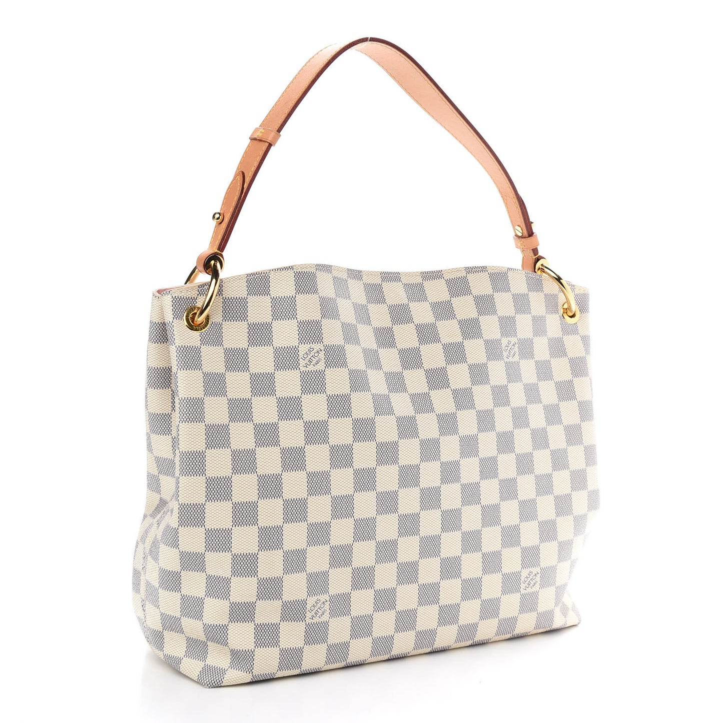 Damier Azur Graceful PM Rose Ballerine