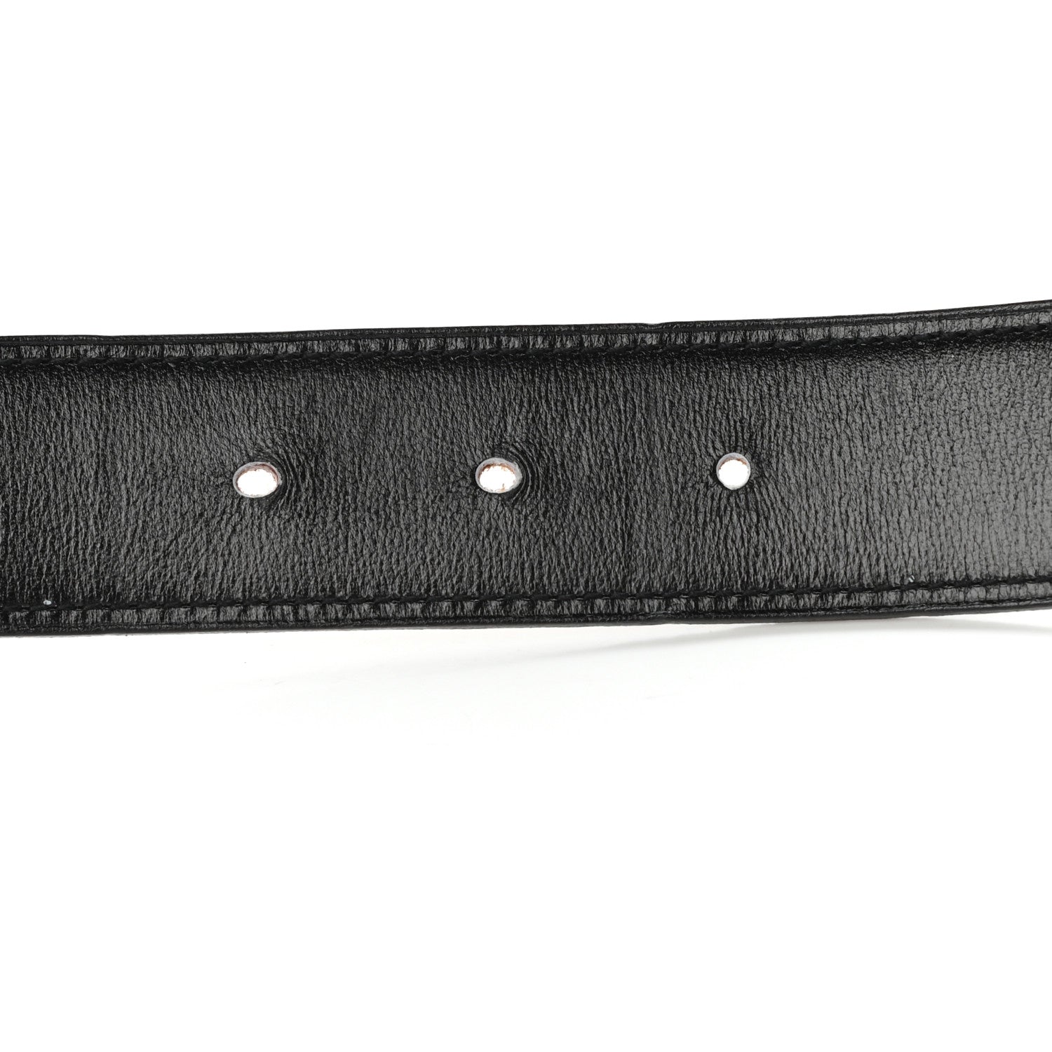 Hermes Box Togo 32mm H Belt 90 Black Gold 5 of 5