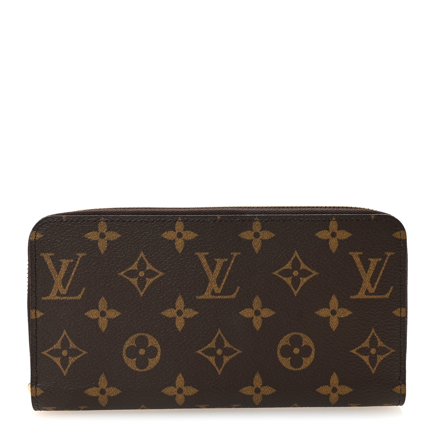 Monogram Zippy Wallet Coquelicot
