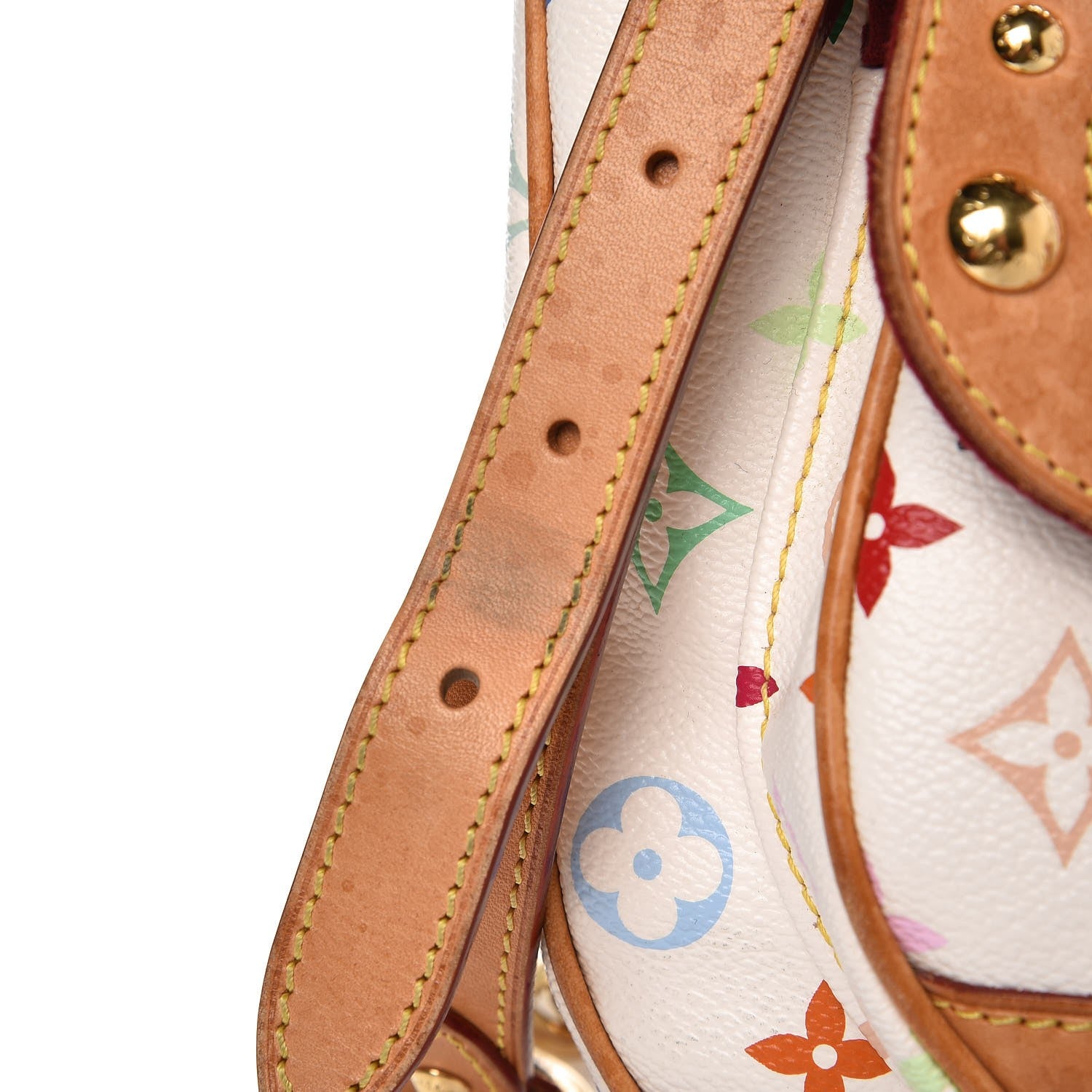 Louis Vuitton Monogram Multicolor Rita White 10 of 14
