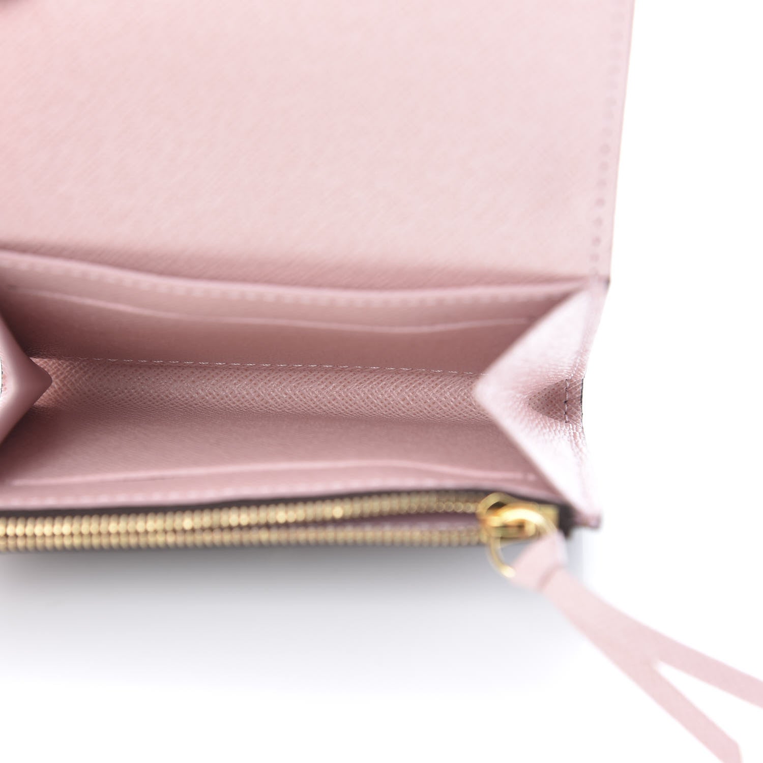 Louis Vuitton Damier Ebene Rosalie Coin Purse Rose Ballerine 5 of 8