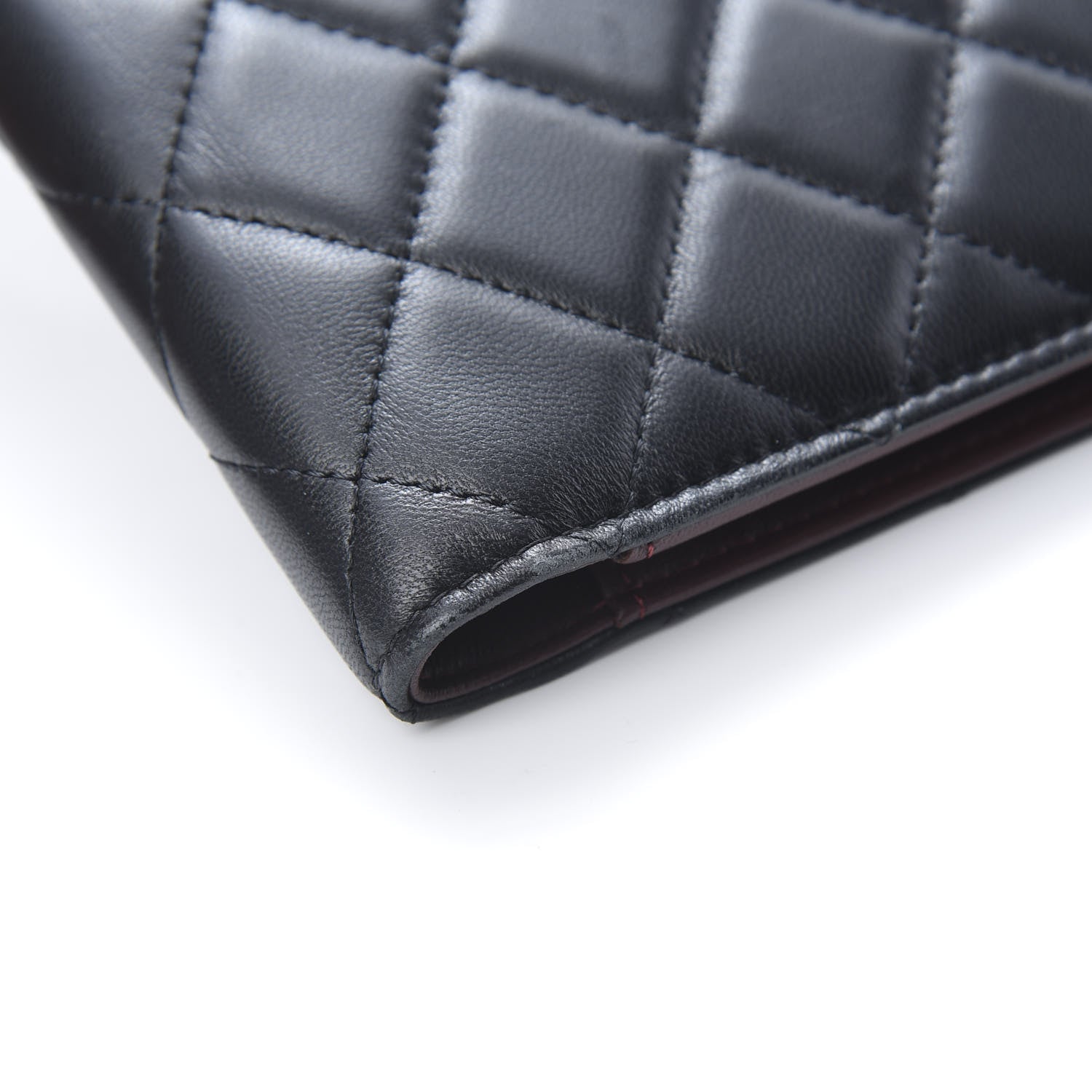 Chanel Lambskin Quilted Large Agenda Cover Black 9 of 13