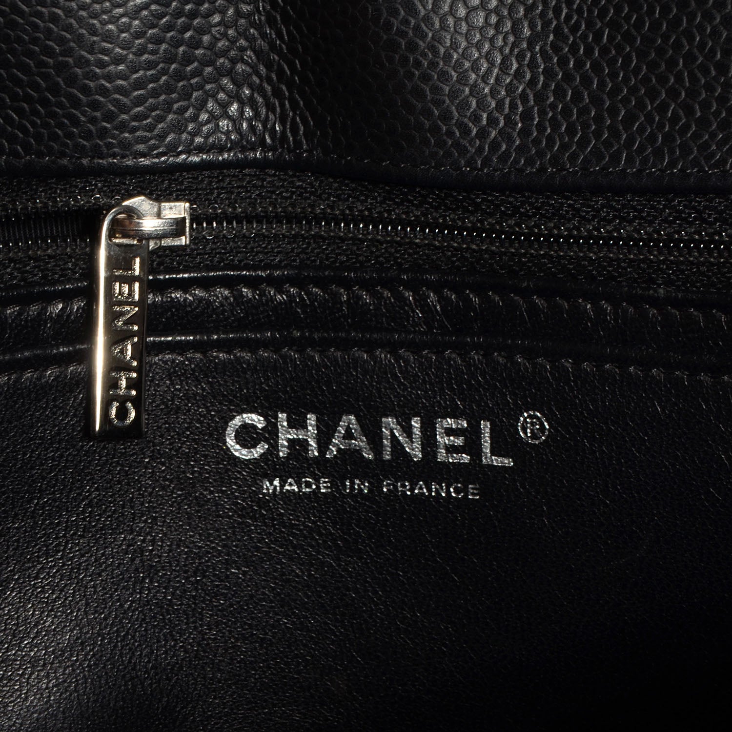 Chanel Caviar Maxi Single Flap Black 7 of 8