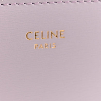 Celine Shiny Calfskin Triomphe Margo Wallet on Chain Light Lavender 6 of 10