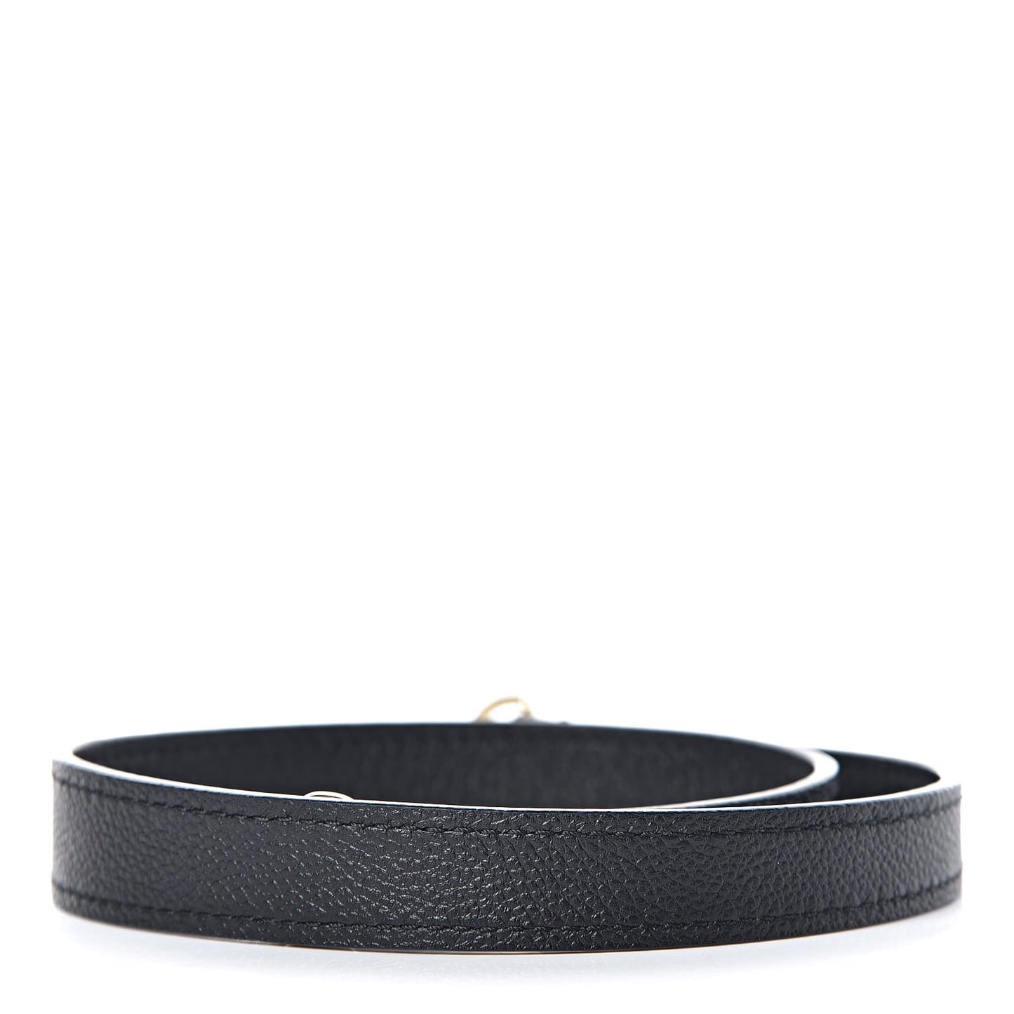 Calfskin Montaigne Shoulder Strap Black