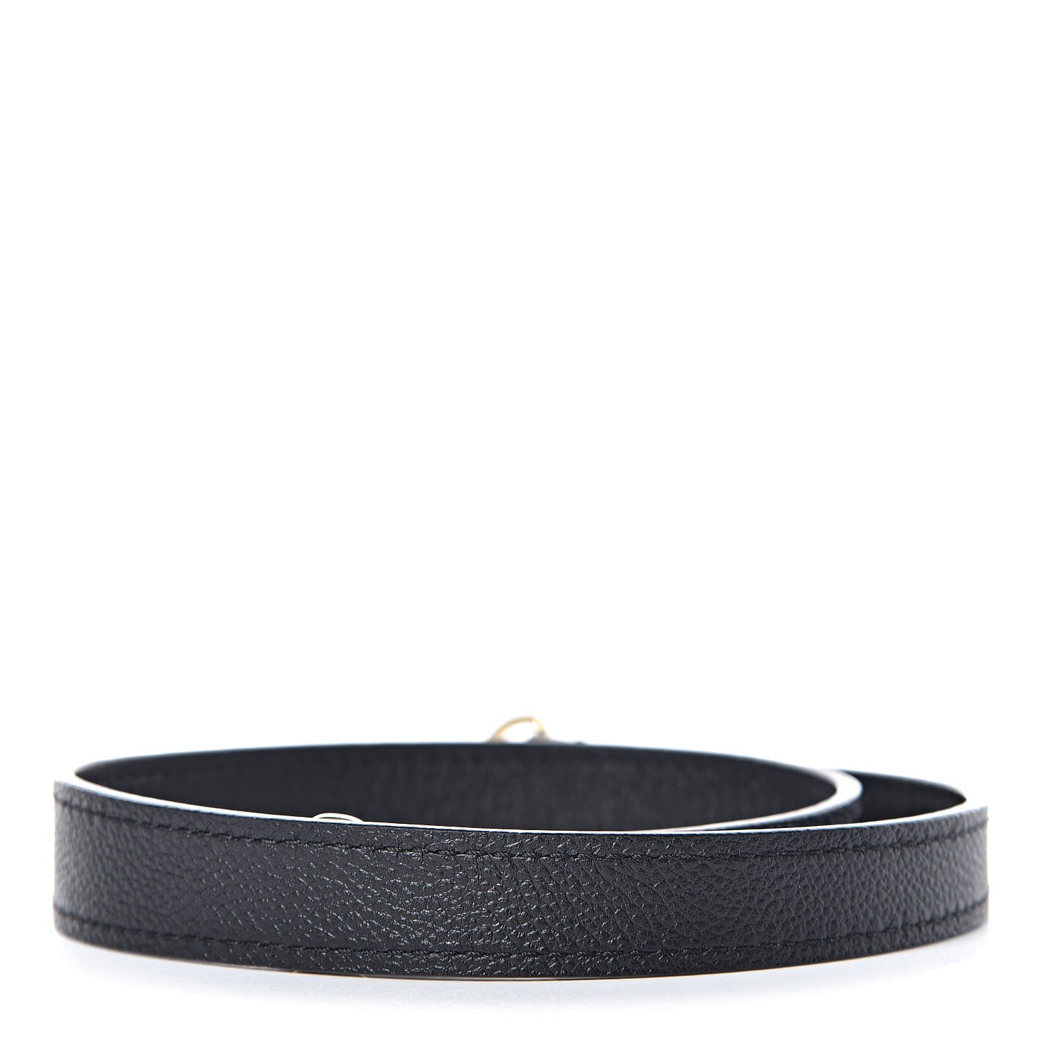 Louis Vuitton Calfskin Montaigne Shoulder Strap Black 2 of 3