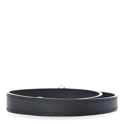 Louis Vuitton Calfskin Montaigne Shoulder Strap Black 2 of 3