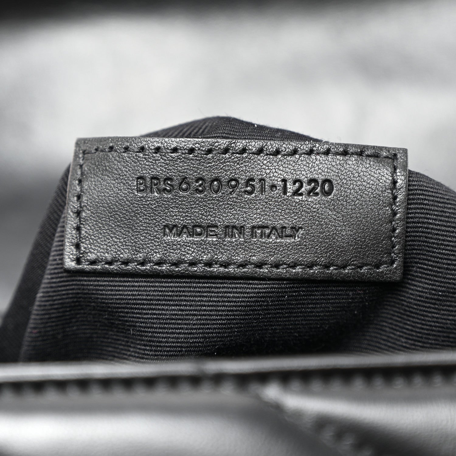 Saint Laurent Calfskin Y Quilted Monogram Toy Loulou Crossbody Bag Black 7 of 11