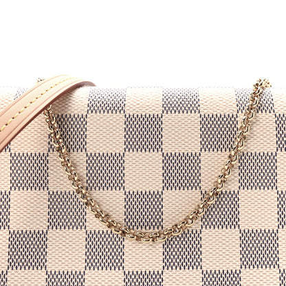 Louis Vuitton Damier Azur Favorite MM 7 of 9