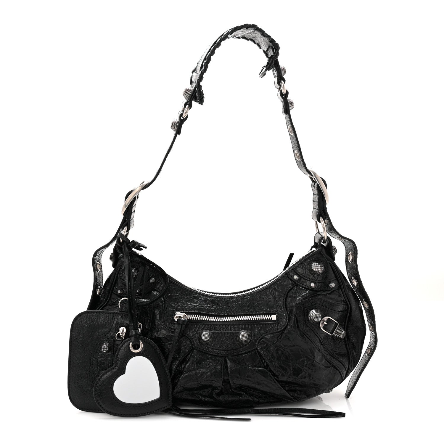 Balenciaga Agneau Arena Small Le Cagole Shoulder Bag Black 5 of 21