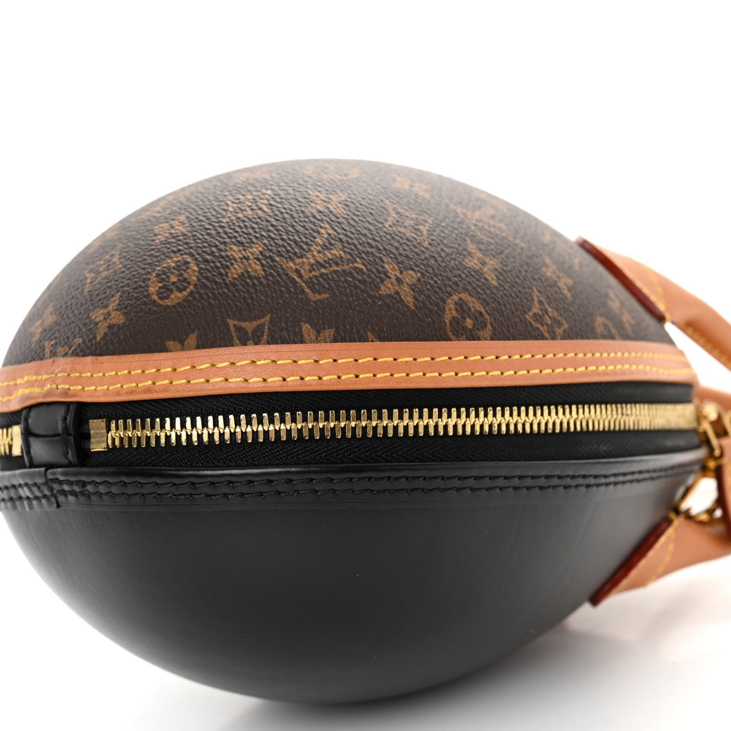 LOUIS VUITTON Monogram Egg Bag Black