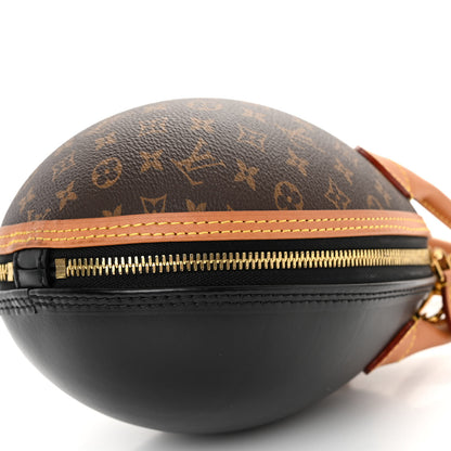 Louis Vuitton LOUIS VUITTON Monogram Egg Bag Black 9 of 9