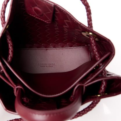 Bottega Veneta Nappa Intrecciato Small Andiamo Shoulder Bag Barolo 5 of 10