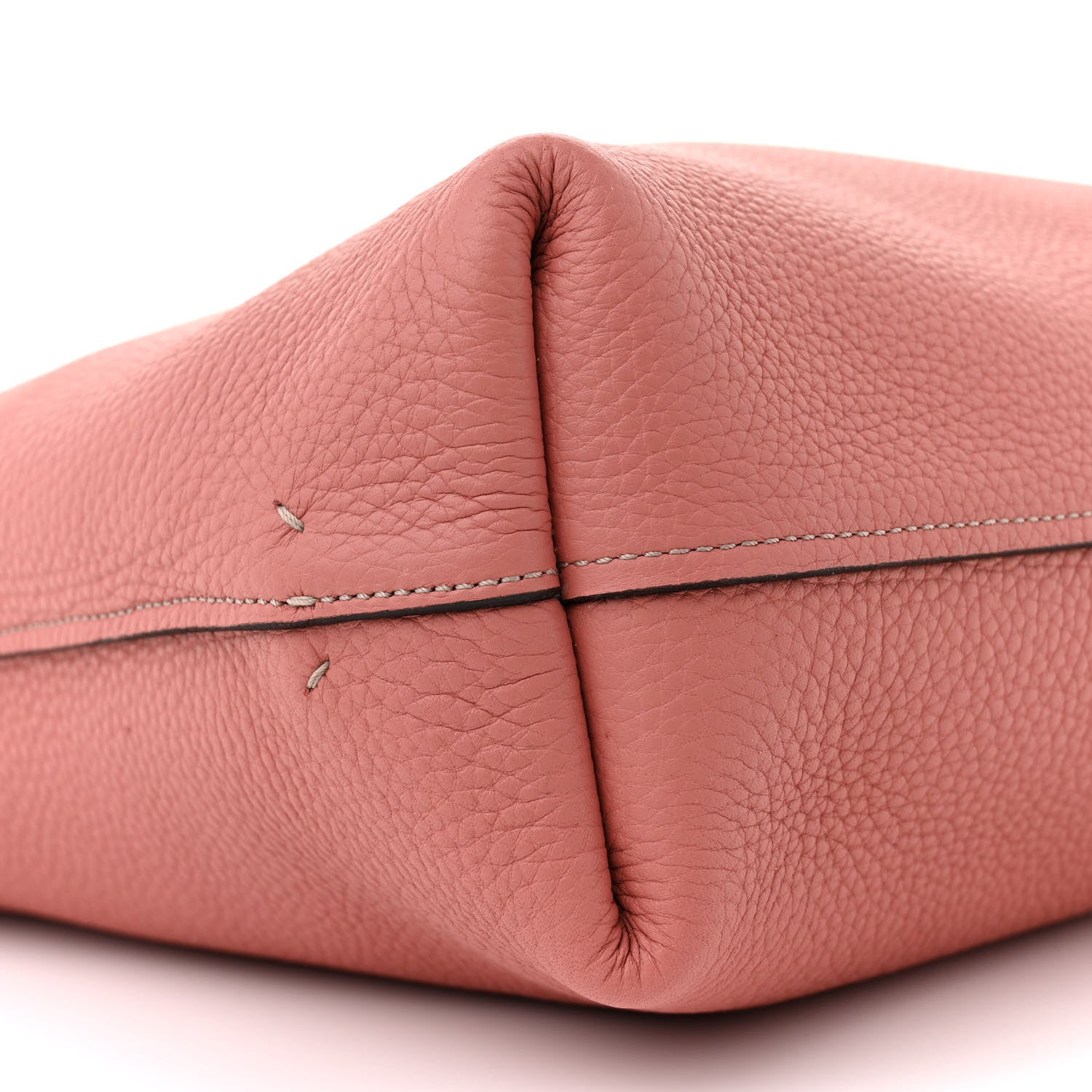 Moynat Taurillon Blush Calfskin Quattro Reversible Tote TPM Blue Pink 13 of 18