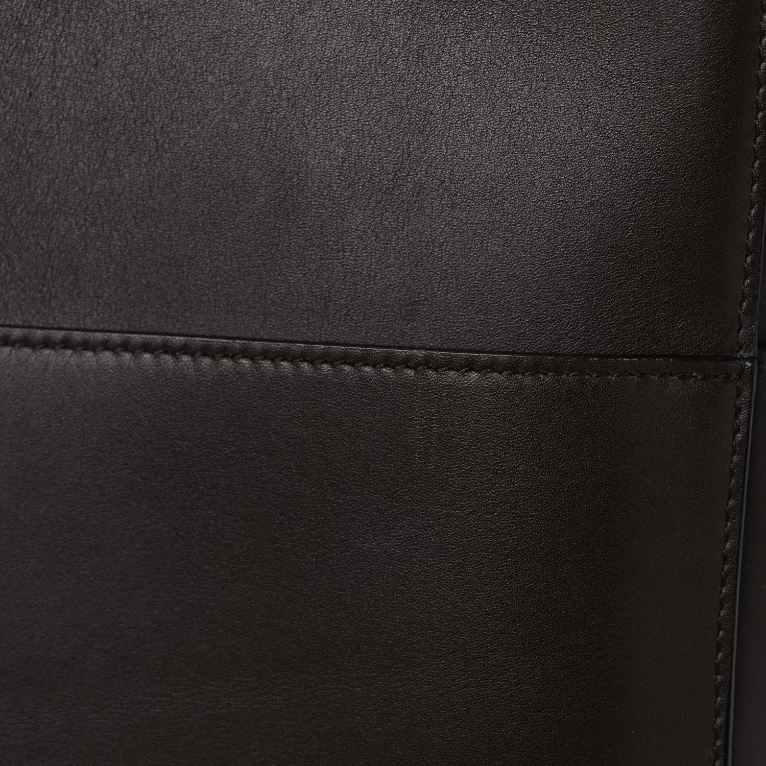 Celine Supersoft Calfskin Sangle Bucket Bag Wood 19 of 24