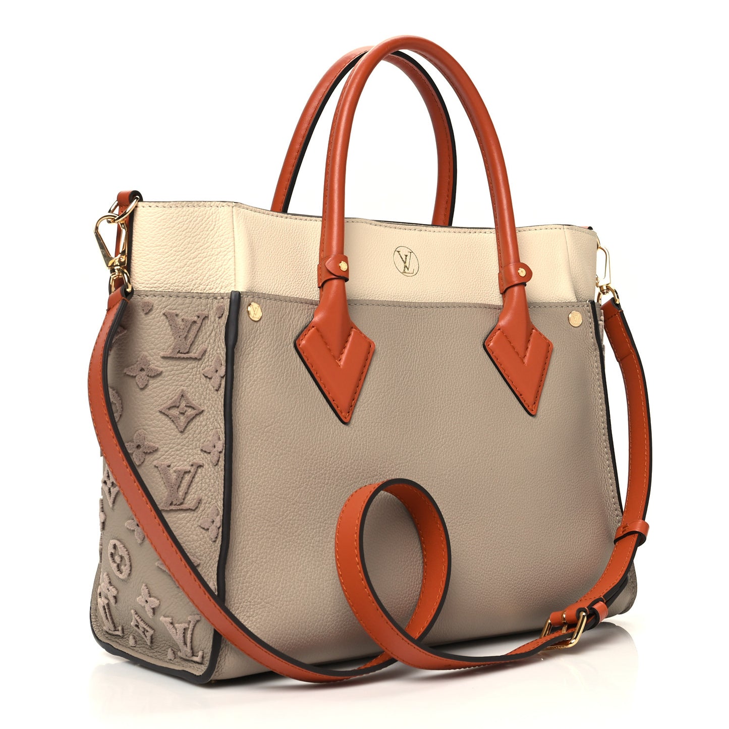 Calfskin Monogram Tufting On My Side Galet