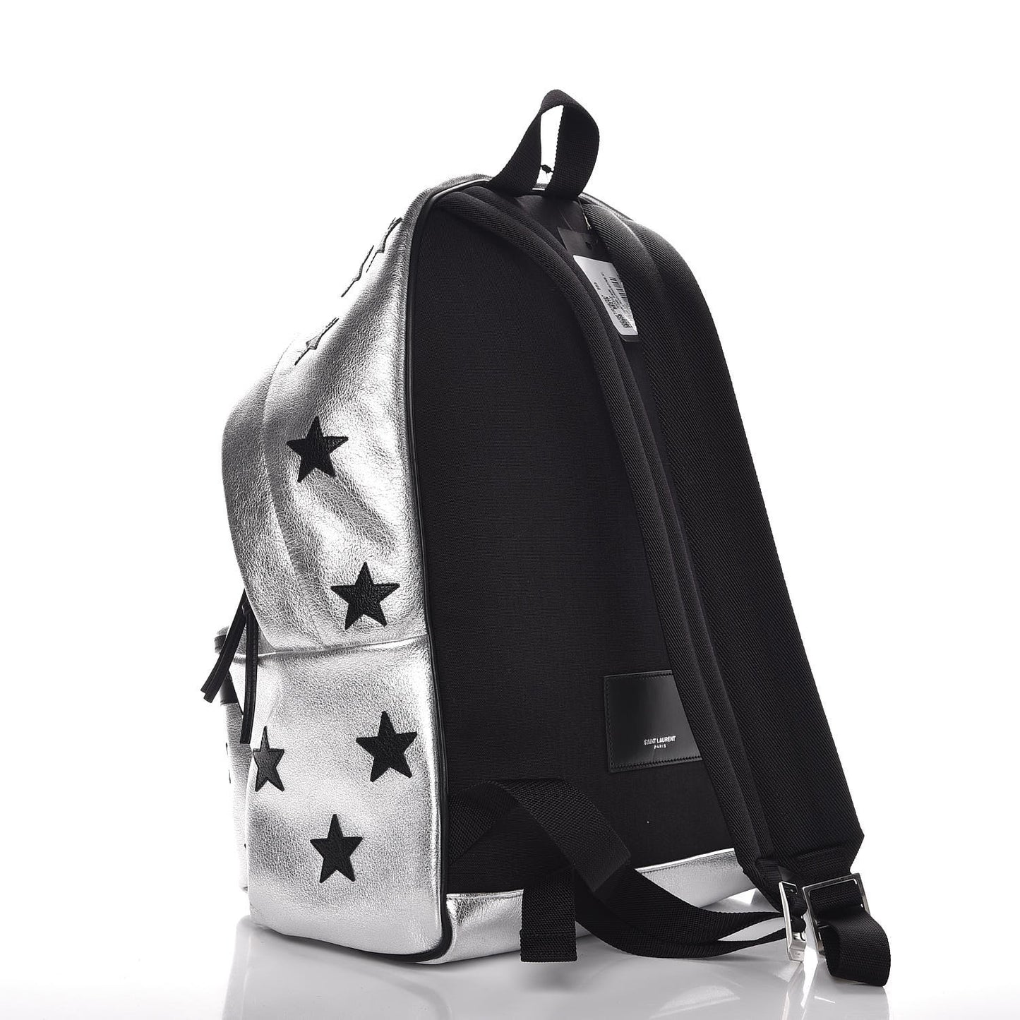 Metallic Buffalo Star Hunting Backpack Silver Black