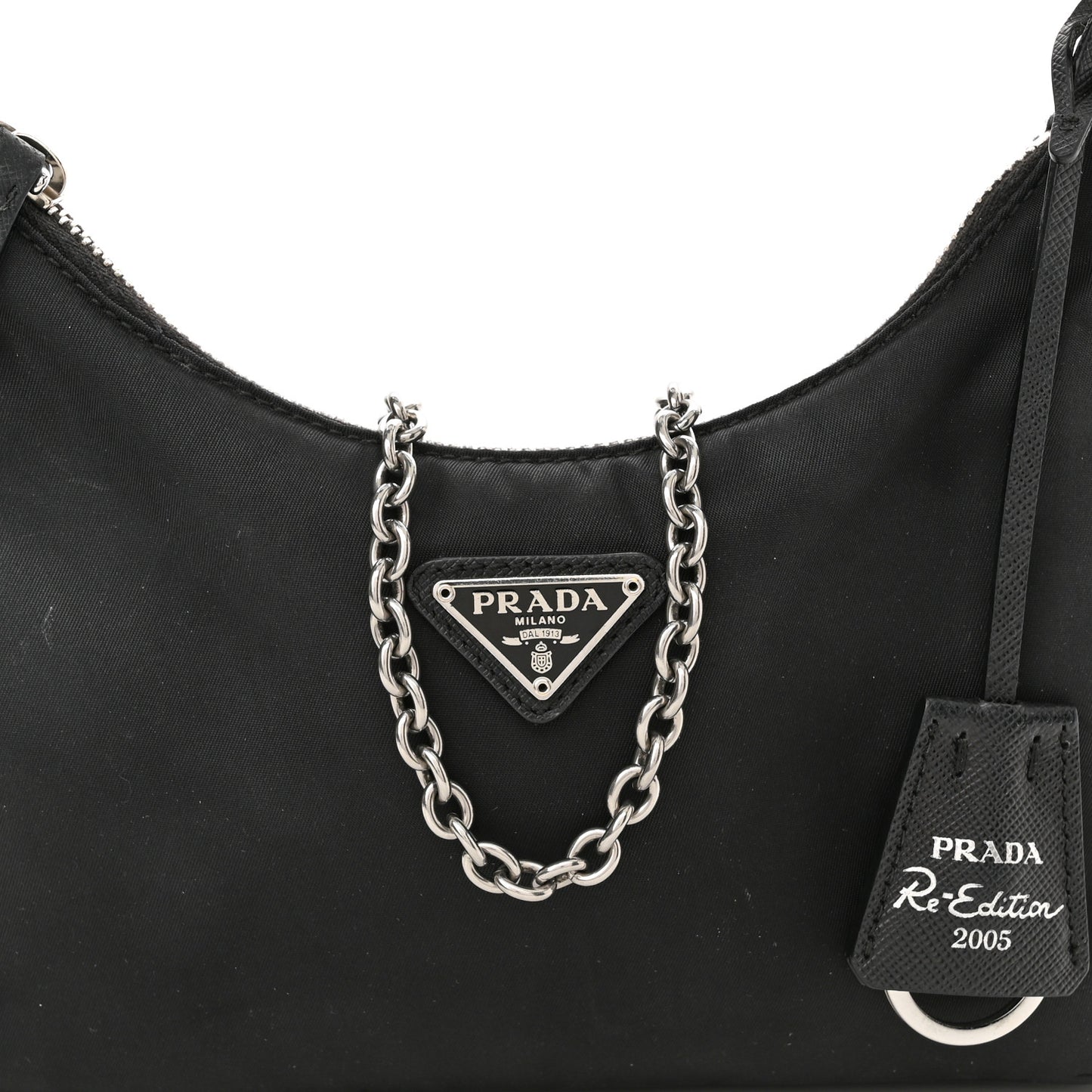 Nylon Re-Edition 2005 Shoulder Bag Black