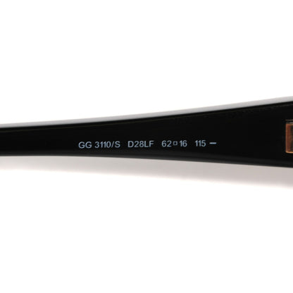 Gucci GG Web Sunglasses 3110/S Black 4 of 6