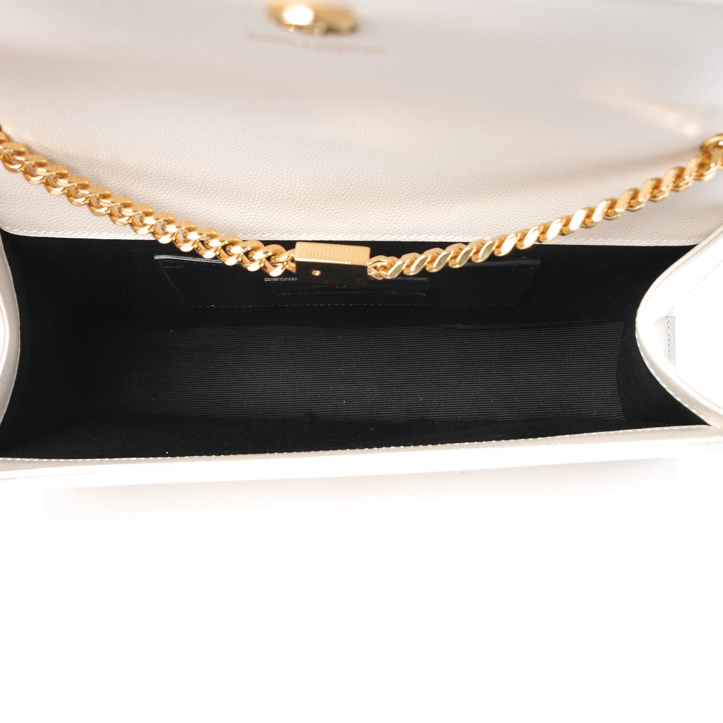 Grain De Poudre Medium Classic Monogram Kate Satchel Porcellana