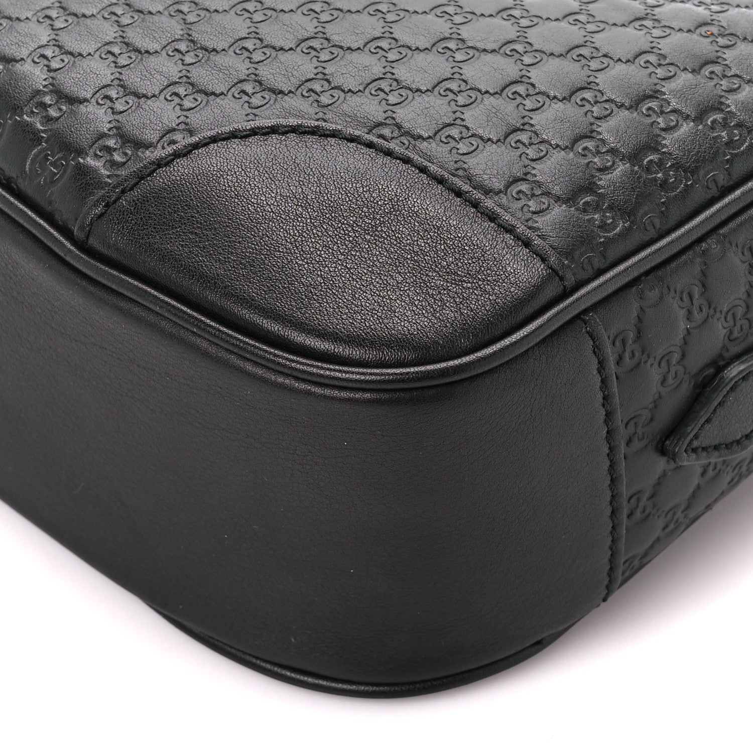 Gucci Microguccissima Mini Bree Messenger Bag Black 11 of 11