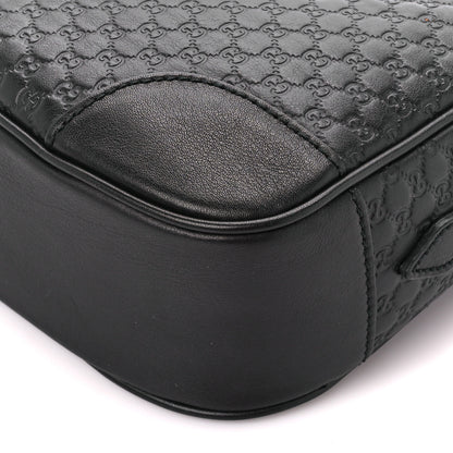 Gucci Microguccissima Mini Bree Messenger Bag Black 11 of 11