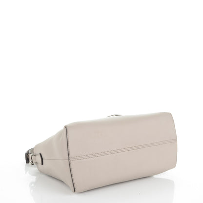 Fendi Vitello Dolce 4 Color Medium By The Way Boston Bag Grigio Polvere Emerald Multicolor 4 of 7