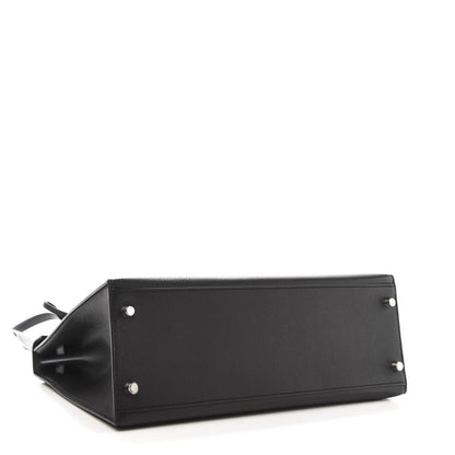 Hermes Epsom Kelly Sellier 32 Black 4 of 15