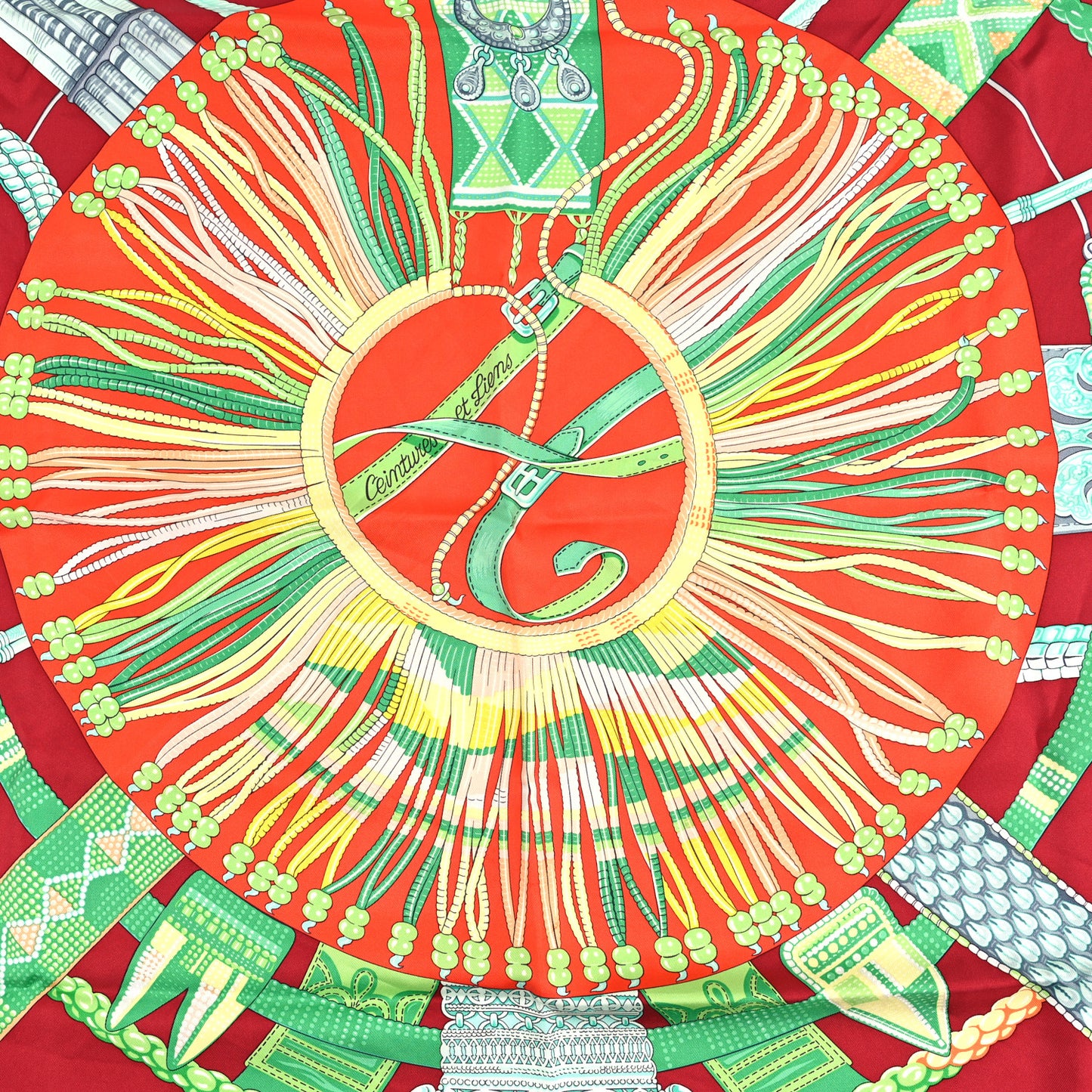 Silk Ceintures et Liens Scarf 90