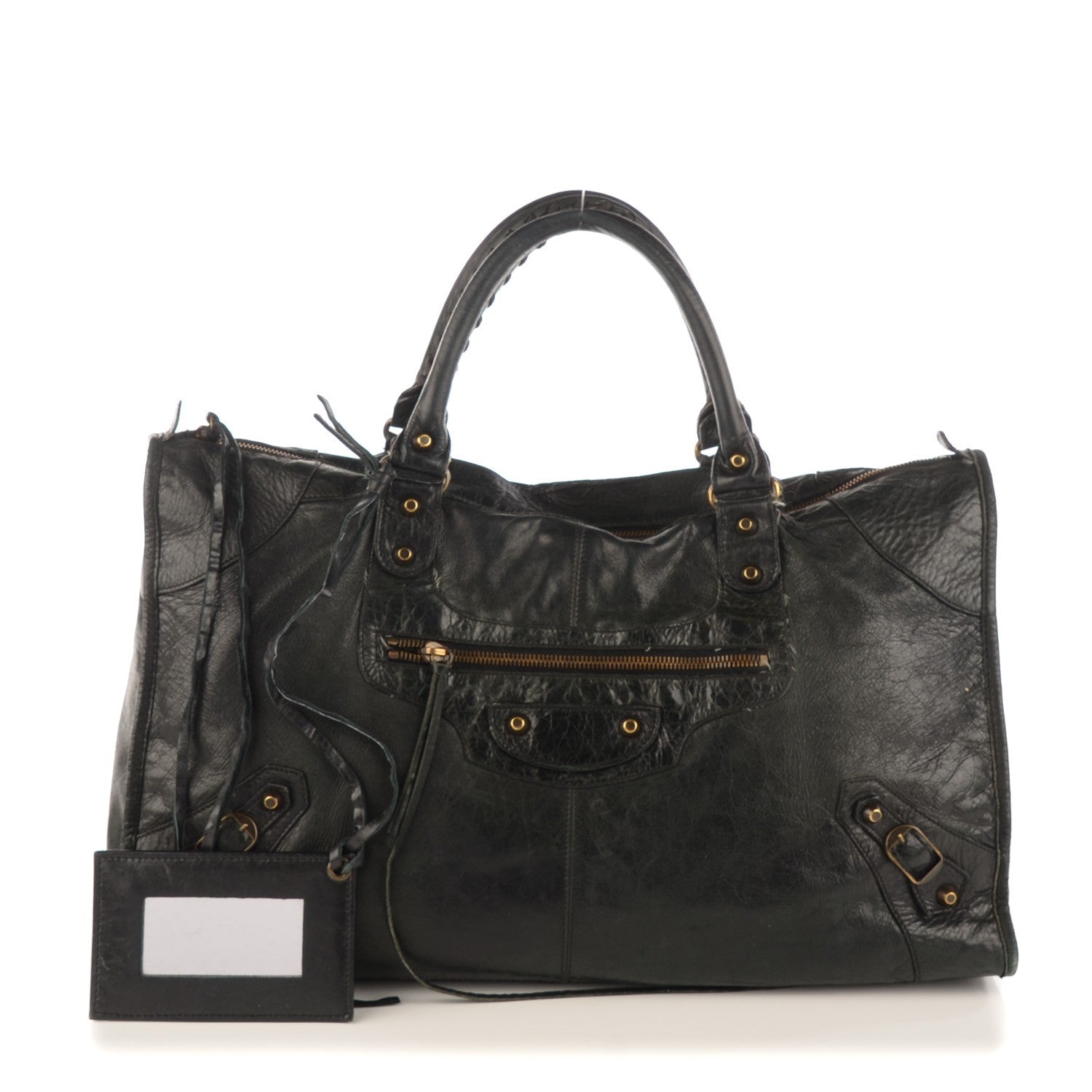 Balenciaga Agneau Classic Hardware Work Black 1 of 12