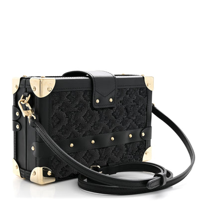 Louis Vuitton Sequins Petite Malle Black 3 of 9