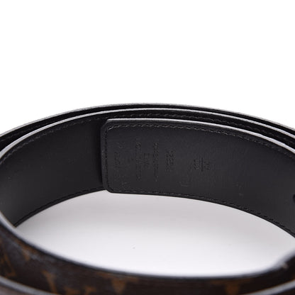 Louis Vuitton Calfskin Monogram 40mm LV Initiales Reversible Belt 110 44 Black 7 of 8
