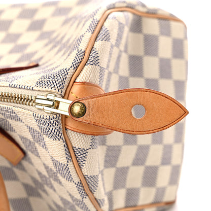 Louis Vuitton Damier Azur Speedy 25 19 of 26