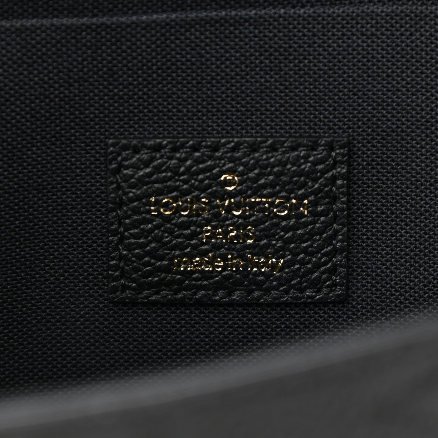 Empreinte Pochette Felicie Chain Wallet Black