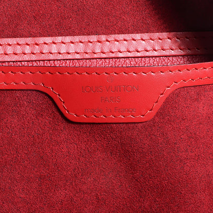 Louis Vuitton Epi Mabillon Backpack Castillan Red 6 of 7