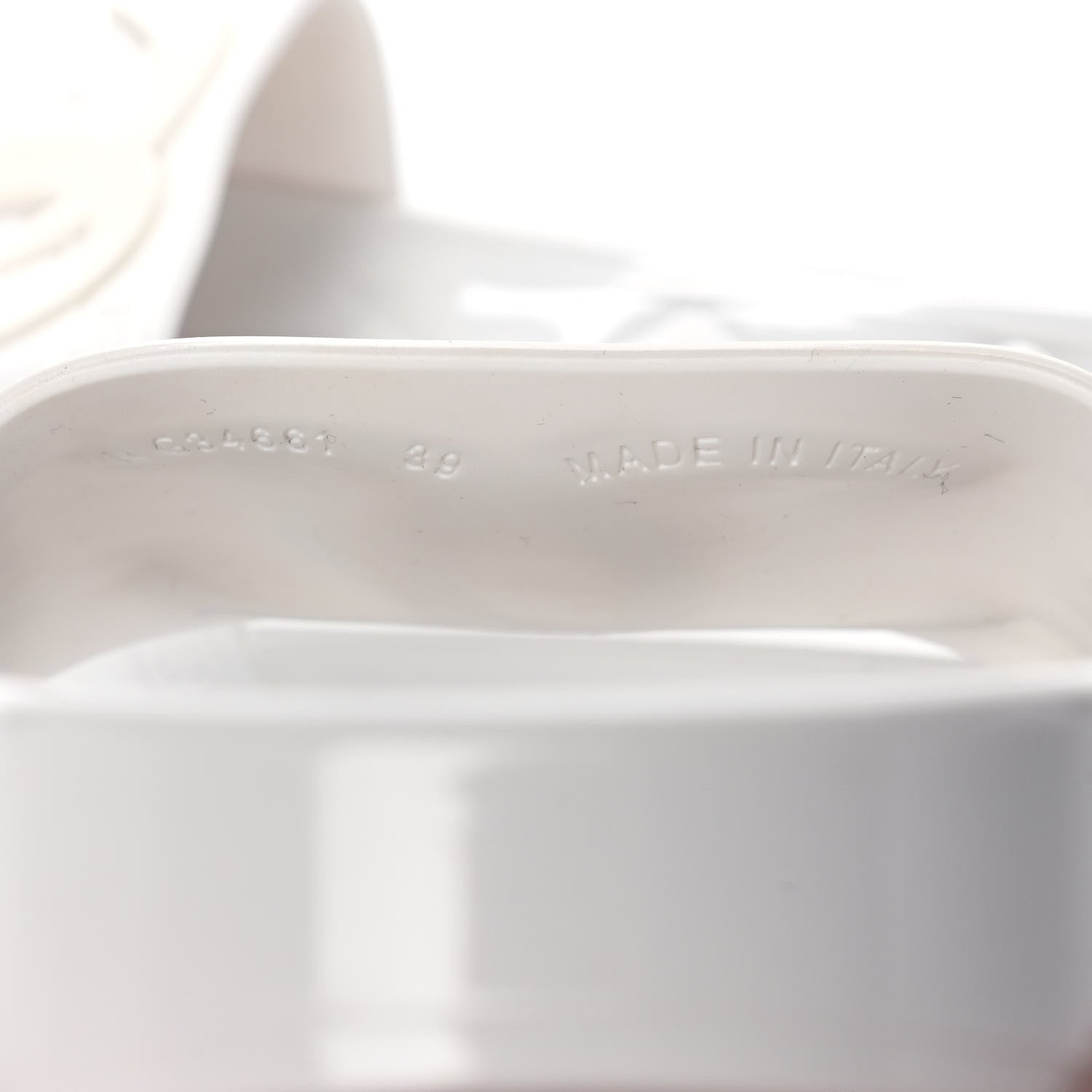 Chanel PVC CC Flat Slide Sandals 39 White 8 of 8