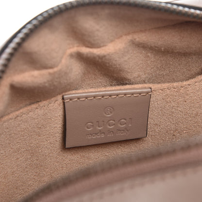 Gucci Calfskin Matelasse Small GG Marmont Chain Shoulder Bag Taupe 6 of 17