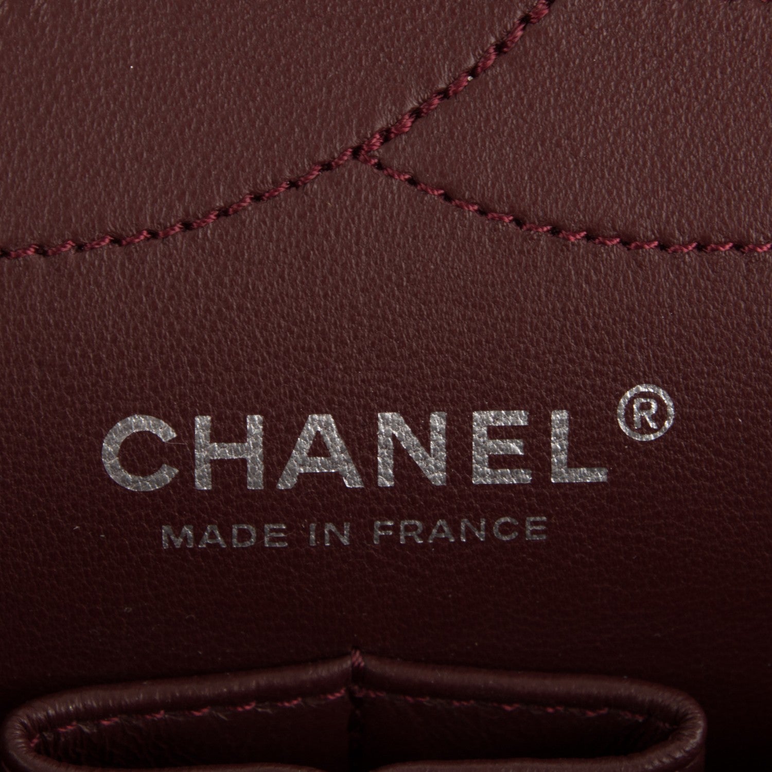 Chanel Patent Quilted 2.55 Reissue 227 Flap Light Burgundy 7 of 8